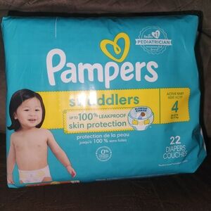 New Pampers Swaddlers Diapers